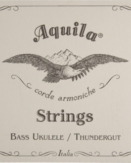 Aquila 68U Thundergut 4 String Set GDAE Bass Ukulele Strings 18-21 in Scale