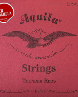 Aquila 91U Thunder Reds Bass Ukulele Strings 4 String 18-21" Scale