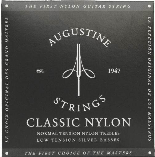 Augustine Classic Black Nylon Classical Guitar Strings Low Tension