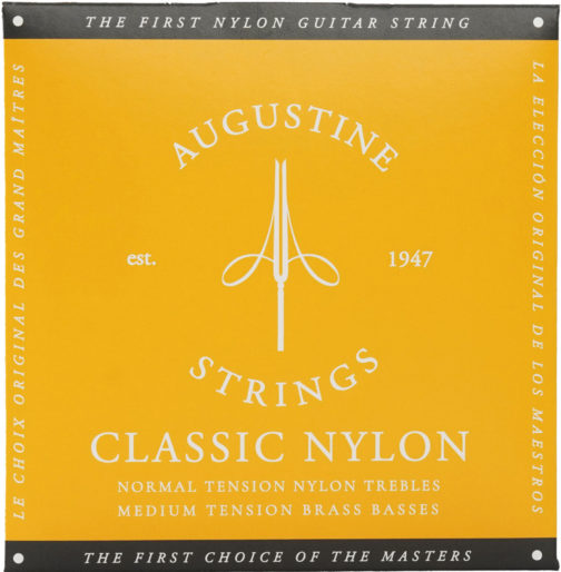 ugustine Classic Gold Nylon Classical Guitar Strings Medium Tension