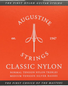 Augustine Classic Red Nylon Classical Guitar Strings Medium Tension